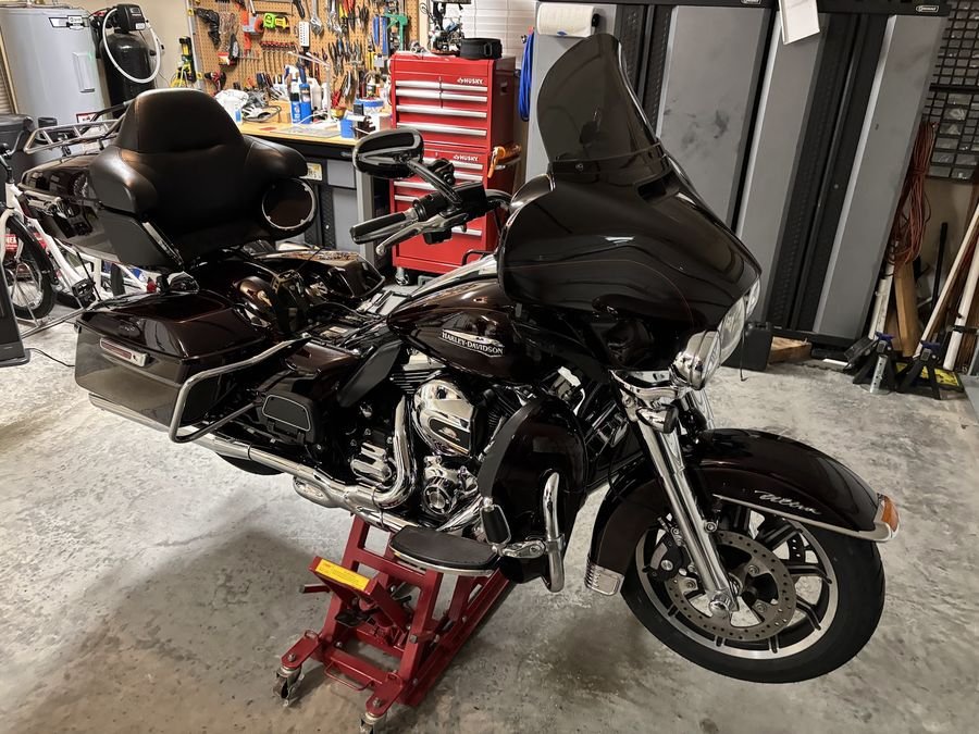 Harley-Davidson Ultra after detailing